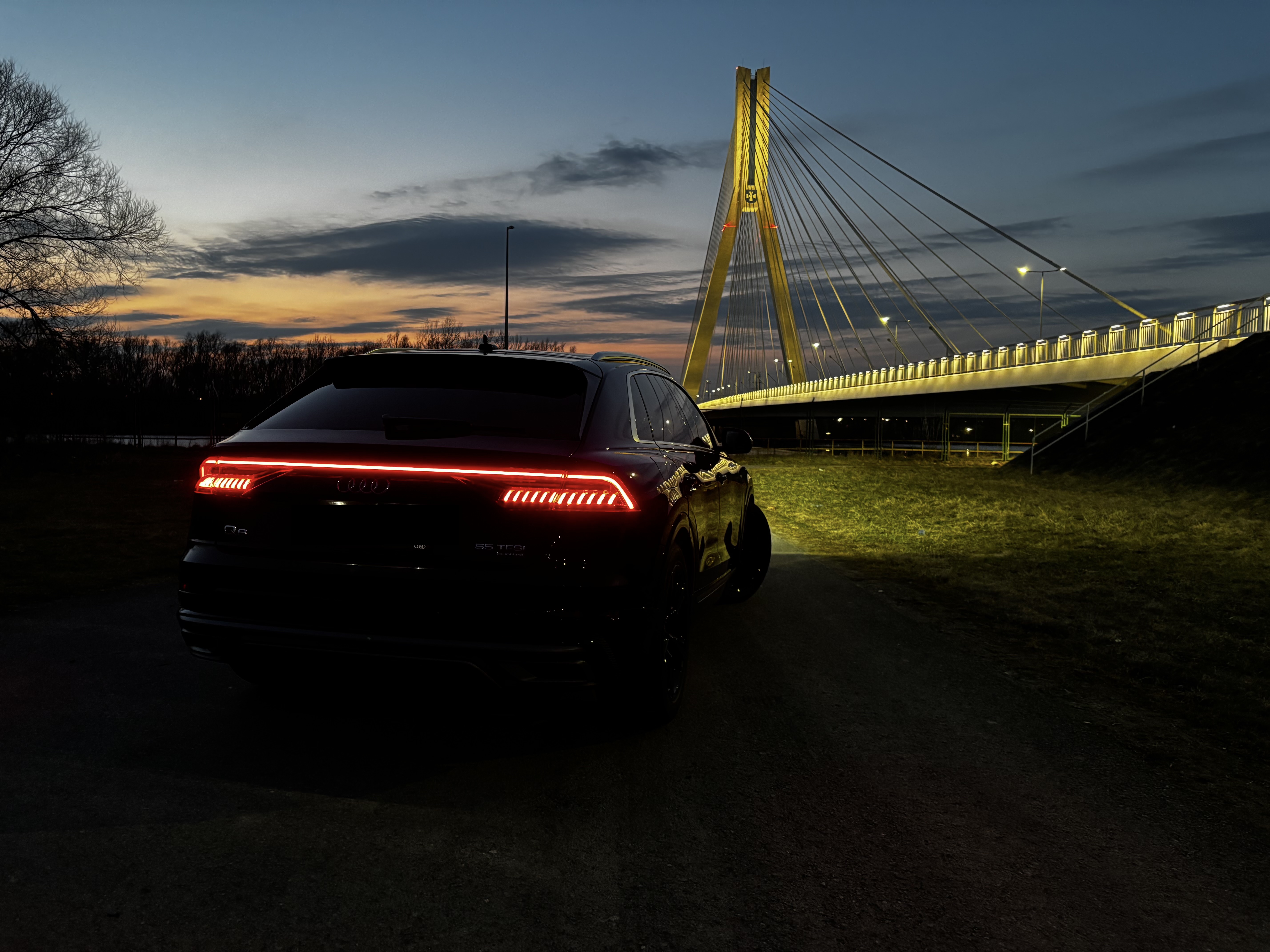 Audi tył LED